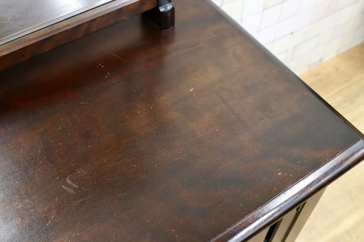 GMJK231C○松本民芸家具 #309型一面鏡 ドレッサー 鏡台 ミズメザクラ 民芸家具 国産家具 アンティーク レトロ 定価約61.1万円 稀少