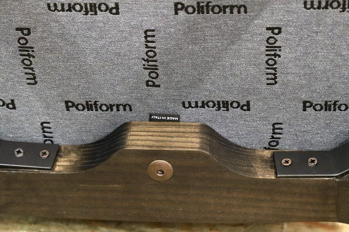 GMJK293A○Poliform / ポリフォーム ACTUS アクタス SOPHIE ソフィー アームチェア ダイニングチェア 椅子 本革 無垢材 イタリア 約35万円