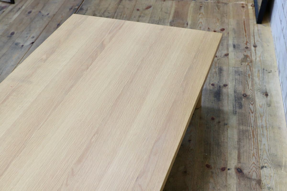 GMJK340○MUJI / 無印良品 木製テーブル天板 オーク材 センターテーブル リビングテーブル ローテーブル 北欧スタイル ナチュラル