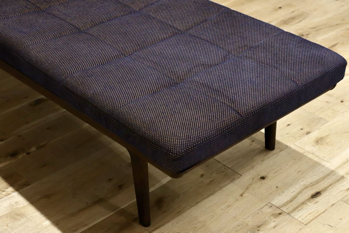 GMJS247J○karimoku / カリモク CW60 シェーズロング カウチソファ 1人掛けソファ シングルソファ オーク材 国産家具 21年製 定価約25万