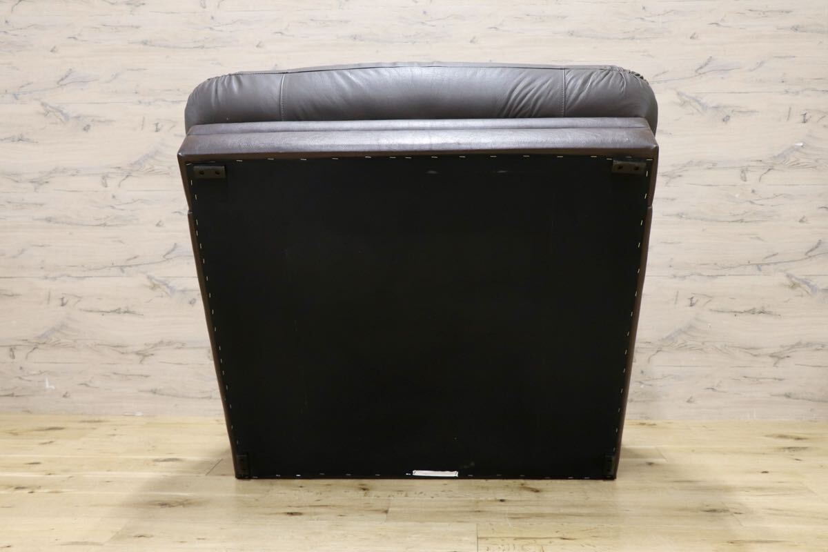 GMJH300A○maruni / マルニ 1人掛けソファ シングルソファ 1pソファ レザー モダン ヴィンテージ レトロ 国産家具