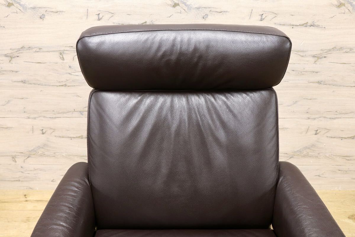 GMJN47○EKORNES / エコーネス ストレスレスチェア Taurus タウルス リクライニングチェア オットマン セット 北欧 ノルウェー 本革 希少