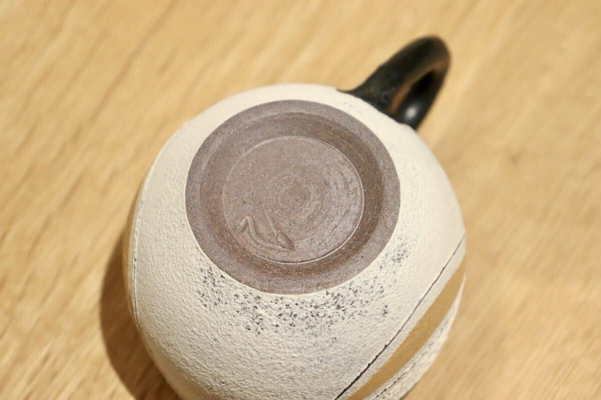 GMIO194B◯市野悟窯 丹波焼 ティーカップ 陶器 カップ 伝統工芸 市野哲次 丹波篠山 未使用