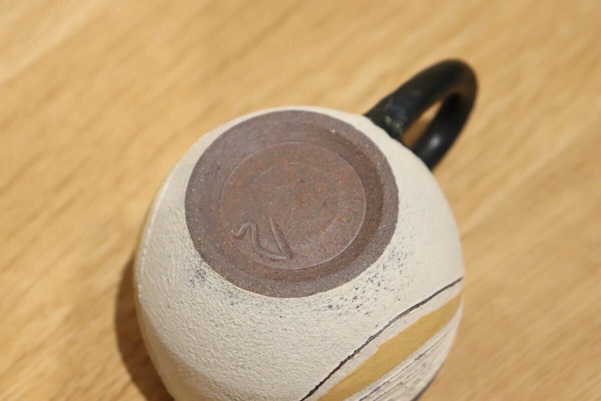 GMIO194A◯市野悟窯 丹波焼 ティーカップ 陶器 カップ 伝統工芸 市野哲次 丹波篠山 未使用