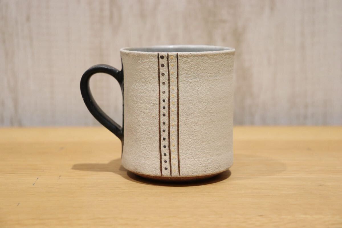 GMIO316A◯市野悟窯 丹波焼 マグカップ 陶器 カップ 陶器 市野哲次 伝統工芸 丹波篠山 未使用