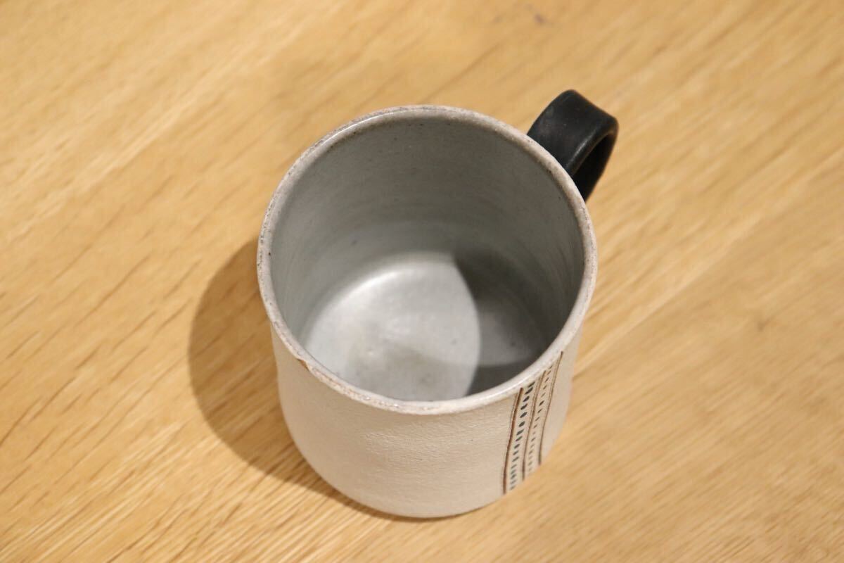 GMIO316A◯市野悟窯 丹波焼 マグカップ 陶器 カップ 陶器 市野哲次 伝統工芸 丹波篠山 未使用