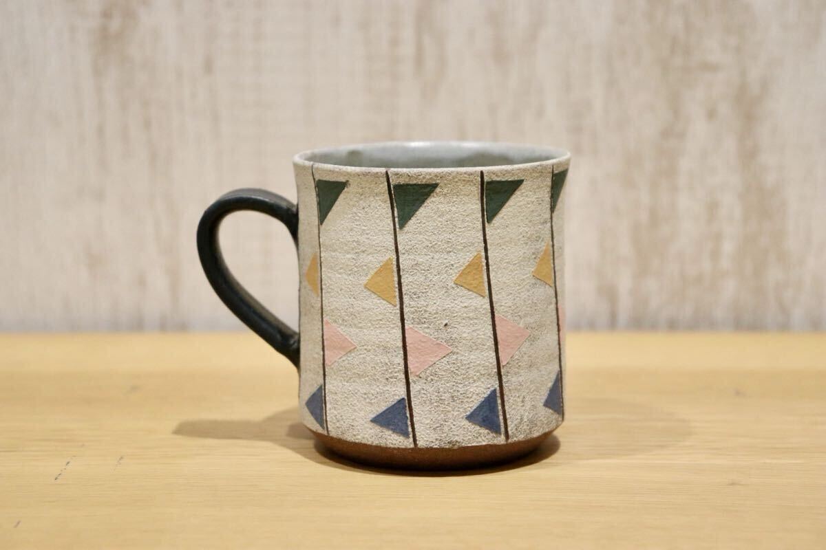 GMIO80F◯市野悟窯 丹波焼 マグカップ 陶器 カップ 伝統工芸 市野哲次 丹波篠山 未使用