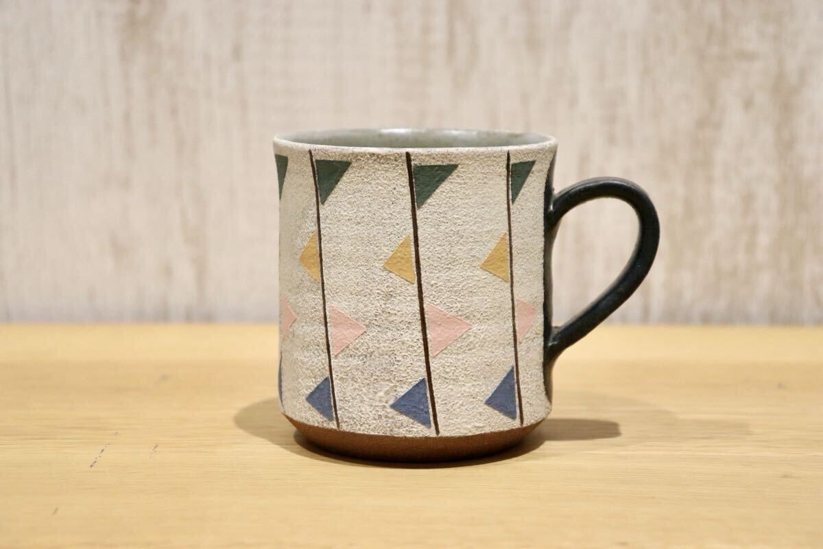 GMIO80F◯市野悟窯 丹波焼 マグカップ 陶器 カップ 伝統工芸 市野哲次 丹波篠山 未使用