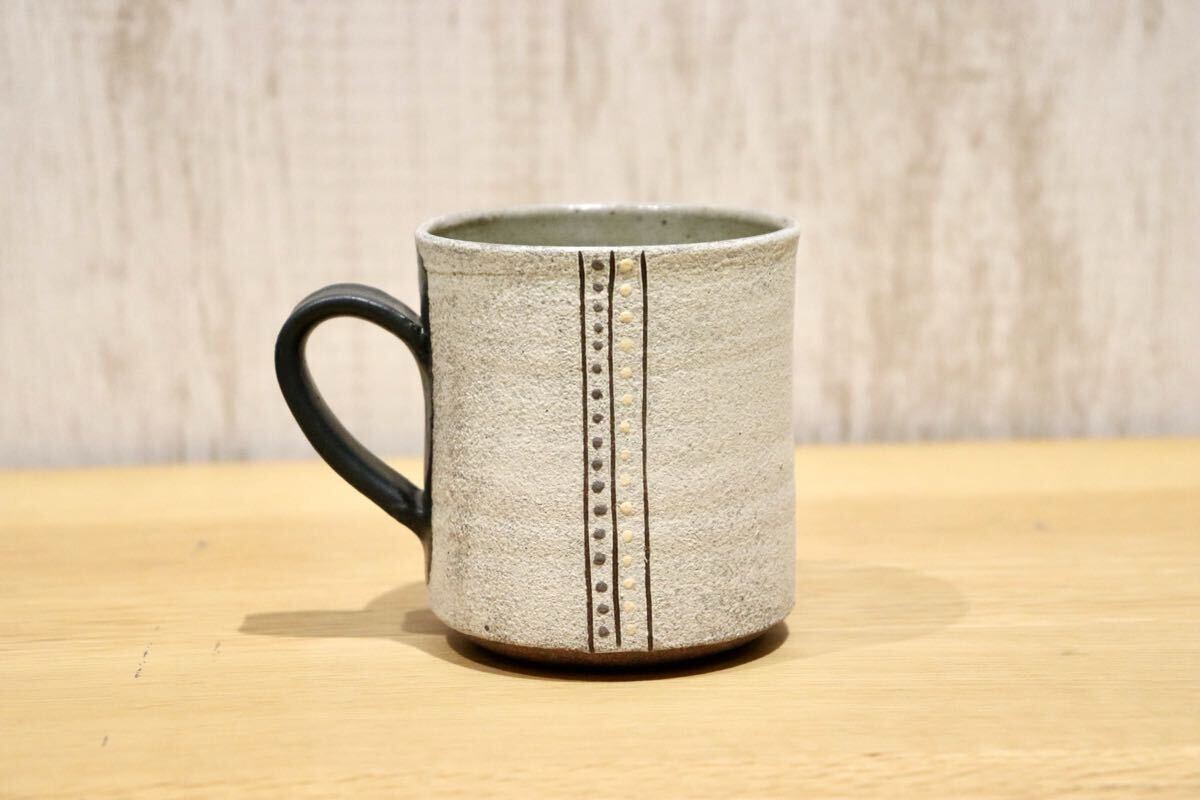 GMIO192A◯市野悟窯 丹波焼 マグカップ 陶器 カップ 伝統工芸 市野哲次 丹波篠山 未使用