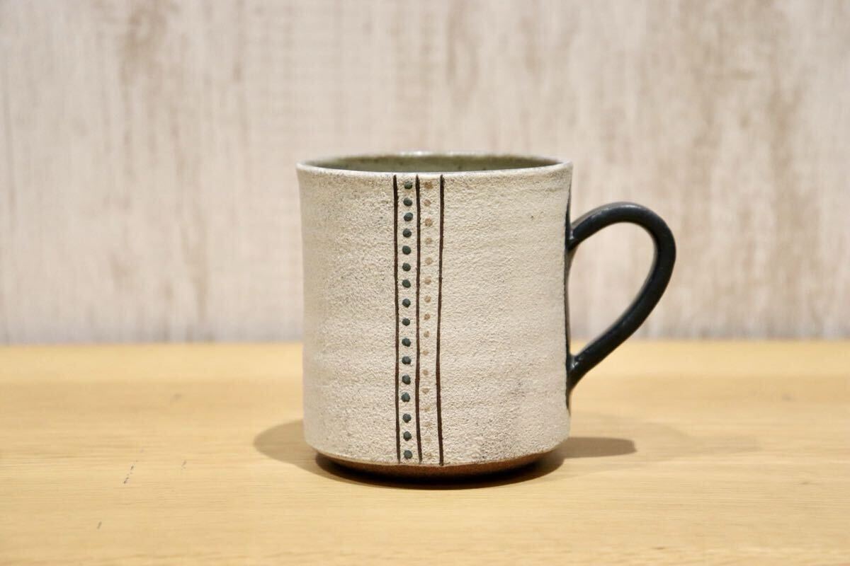 GMIO192A◯市野悟窯 丹波焼 マグカップ 陶器 カップ 伝統工芸 市野哲次 丹波篠山 未使用