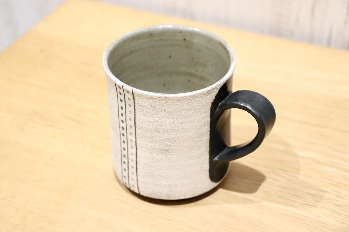 GMIO192B◯市野悟窯 丹波焼 マグカップ 陶器 カップ 伝統工芸 市野哲次 丹波篠山 未使用