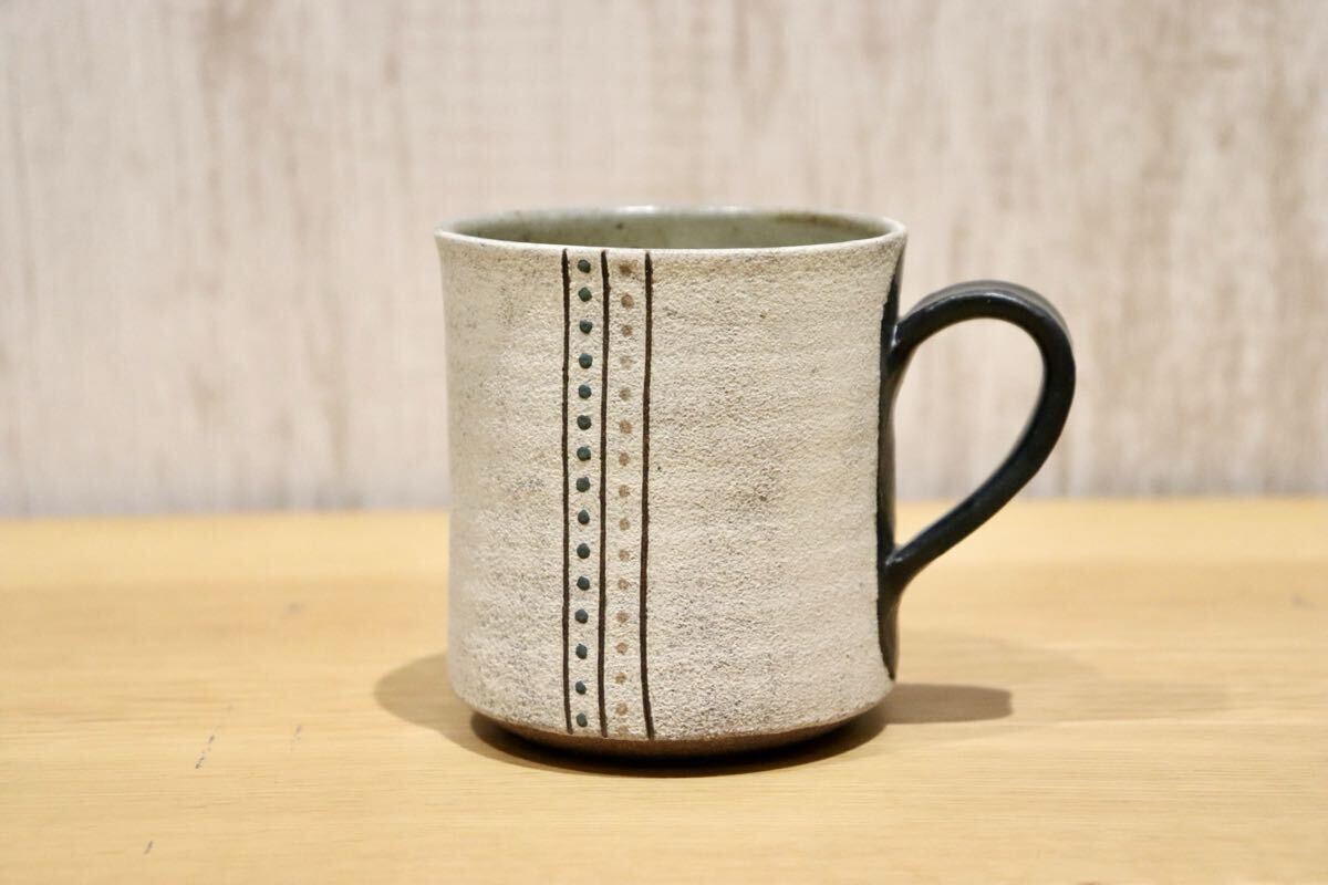 GMIO192B◯市野悟窯 丹波焼 マグカップ 陶器 カップ 伝統工芸 市野哲次 丹波篠山 未使用