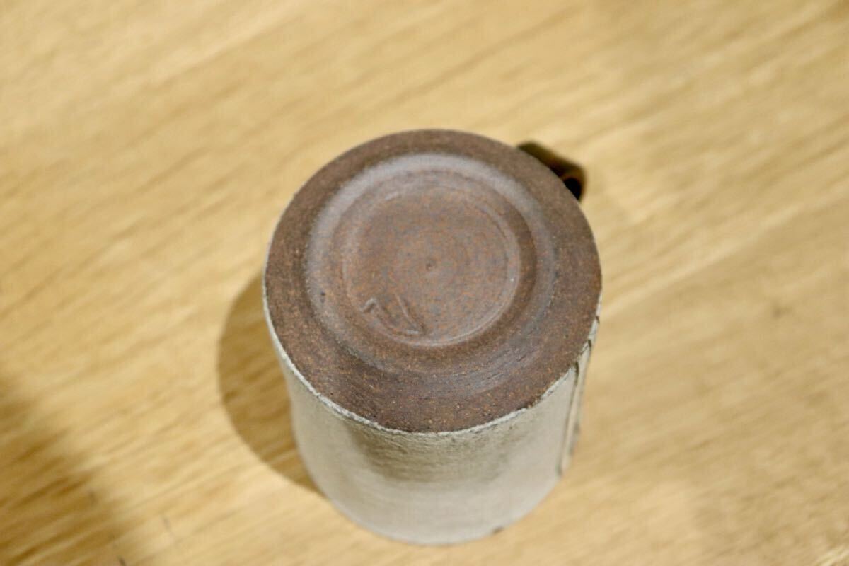 GMIO192B◯市野悟窯 丹波焼 マグカップ 陶器 カップ 伝統工芸 市野哲次 丹波篠山 未使用