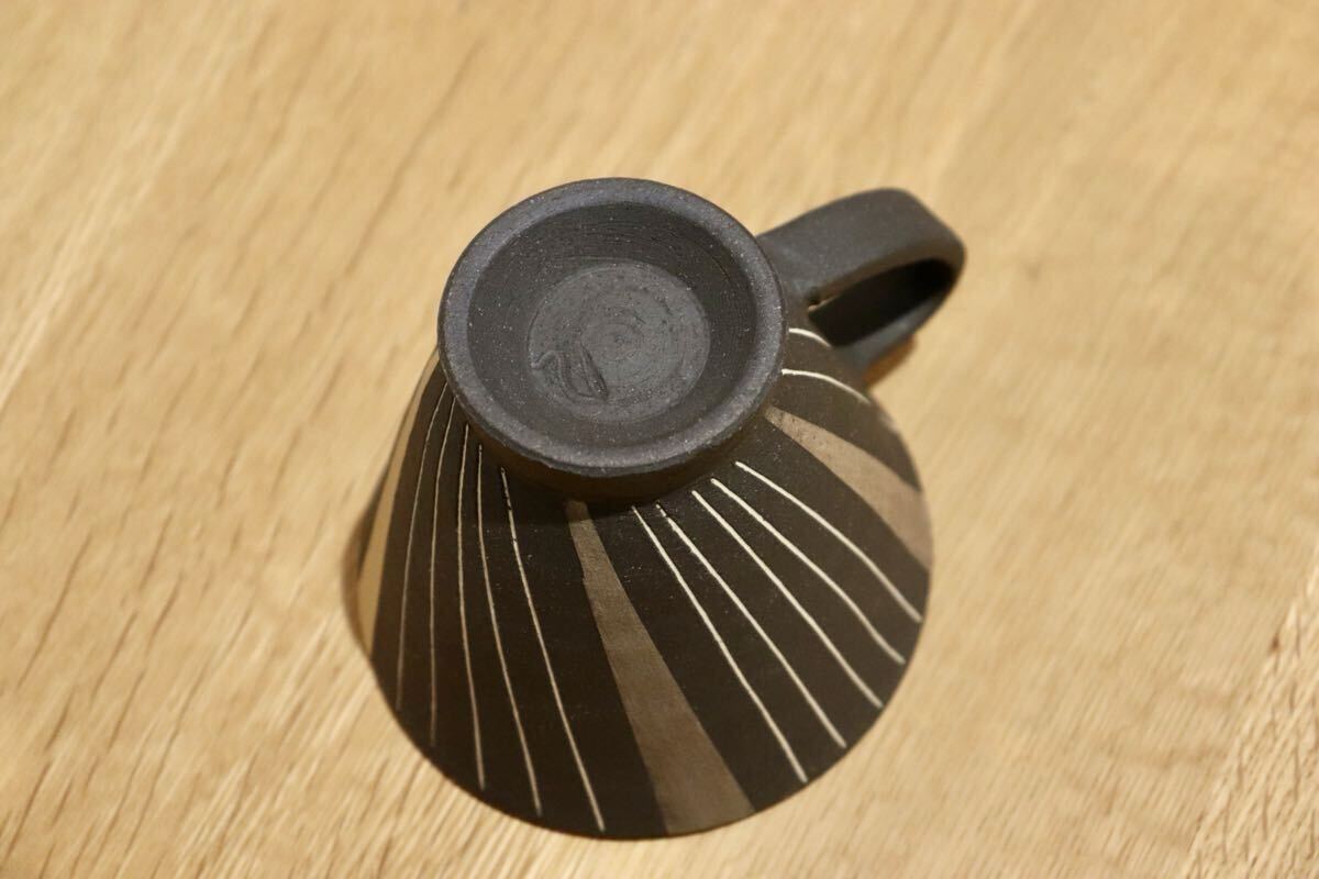 GMIO324B◯市野悟窯 丹波焼 マグカップ 陶器 カップ 伝統工芸 市野哲次 丹波篠山 未使用