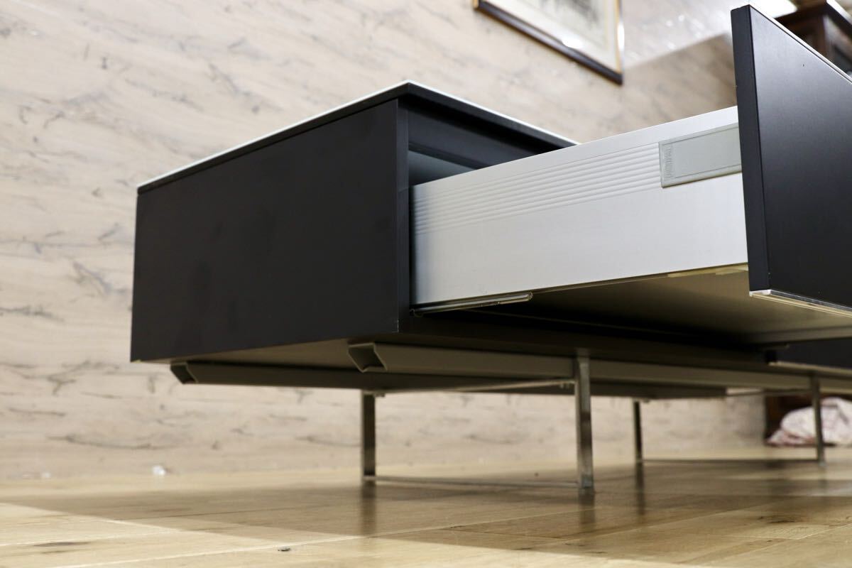 GMJH385○B&B Italia Pab パブ テレビボード シアターボード AVボード Studio Kairos イタリア製 モダンデザイン 約100万