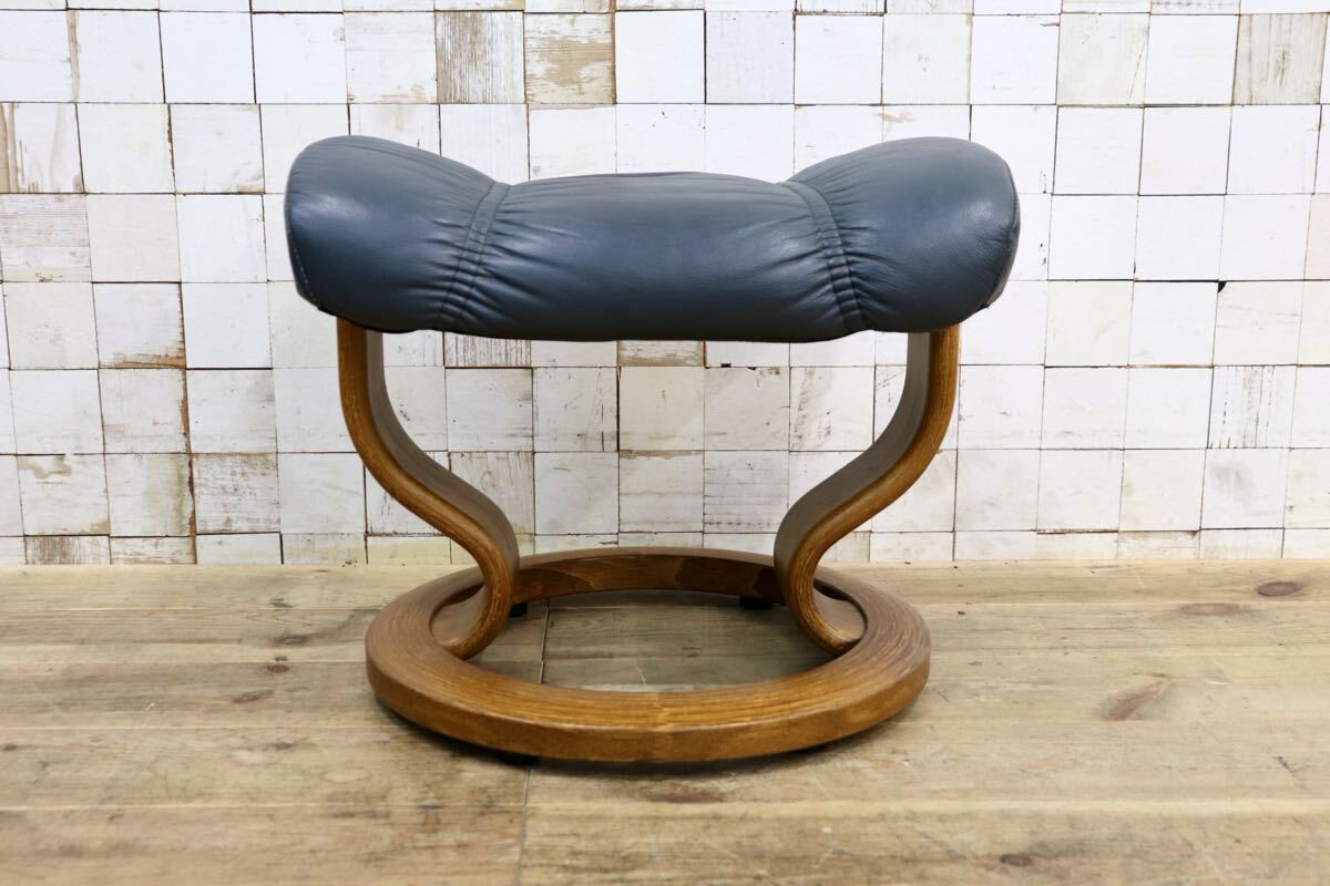 GMJS351〇EKORNES / エコーネス オットマン フットスツール 本革 北欧 ノルウェー
