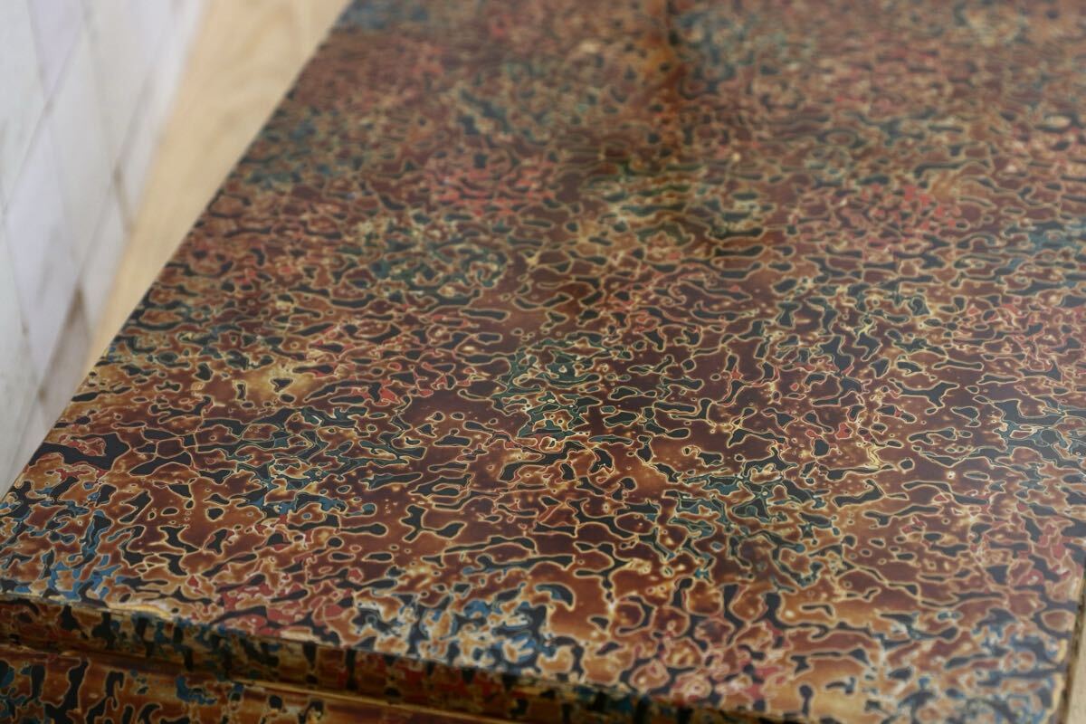 GMJS361Z○伝統工芸 津軽塗 唐塗 巻足花台 漆芸 漆器 花台 飾り台 盆栽台 香炉台 和家具