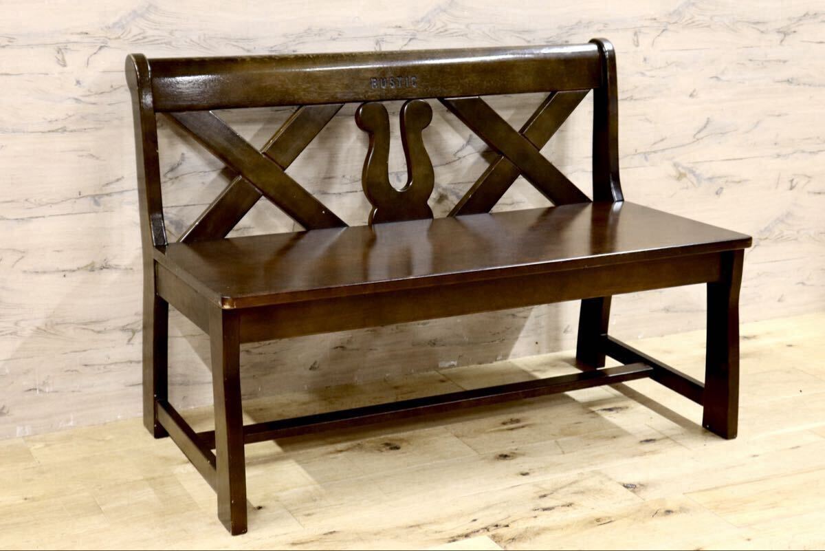 GMIH173G○karimoku/カリモク RUSTIC ルスティック ベンチ ダイニングチェア レトロ カントリー コロニアル 人気廃番シリーズ 国産家具