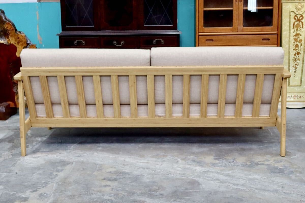 GMIH185○TEORI / テオリ C SOFA シーソファ 3人掛けソファ トリプルソファ リビングソファ ファブリック 定価30.8万 展示品