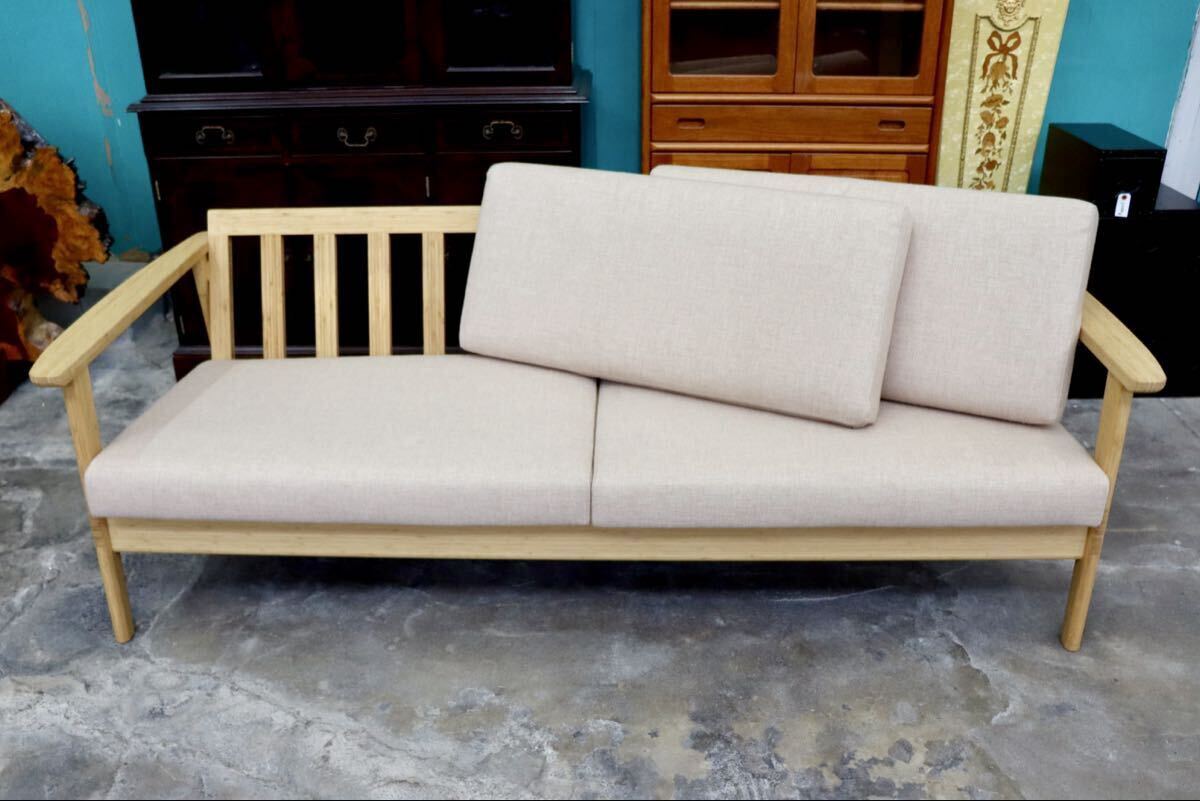 GMIH185○TEORI / テオリ C SOFA シーソファ 3人掛けソファ トリプルソファ リビングソファ ファブリック 定価30.8万 展示品