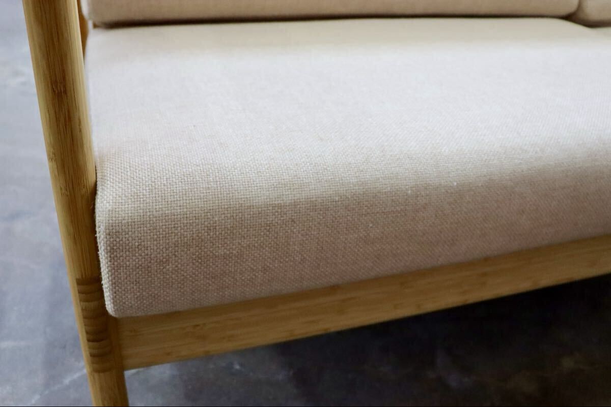 GMIH185○TEORI / テオリ C SOFA シーソファ 3人掛けソファ トリプルソファ リビングソファ ファブリック 定価30.8万 展示品