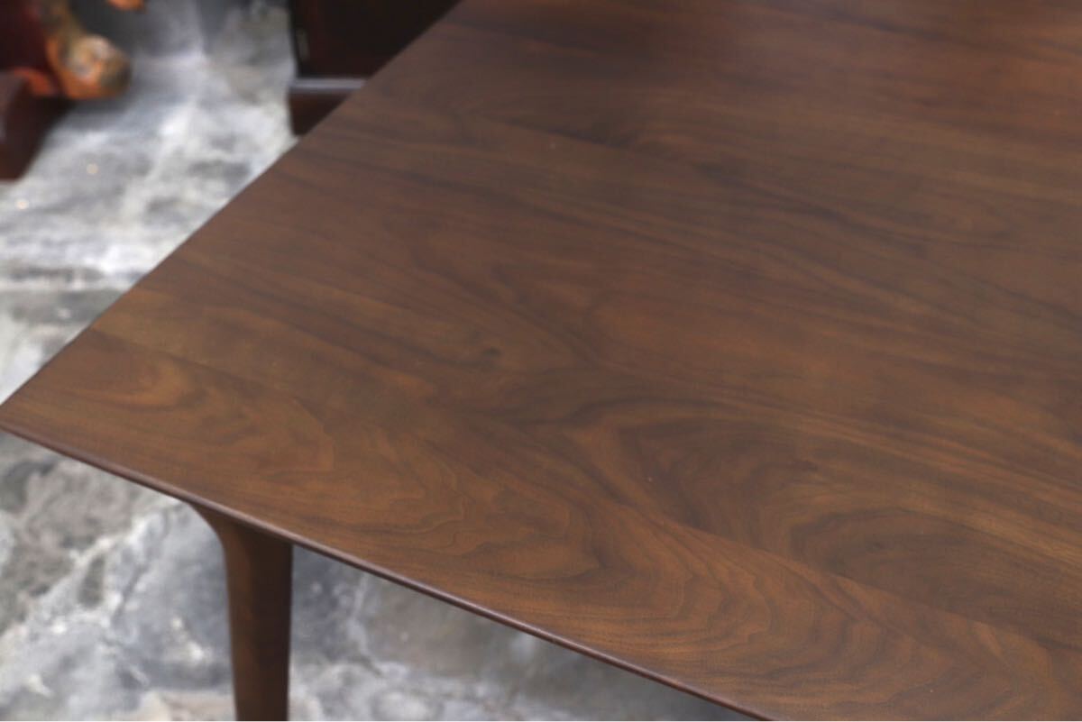 GMIS266○FUJI FURNITURE / 冨士ファニチア Koti コティ ダイニングテーブル 食卓テーブル ウォールナット ウレタン モダン 定価約53.3万
