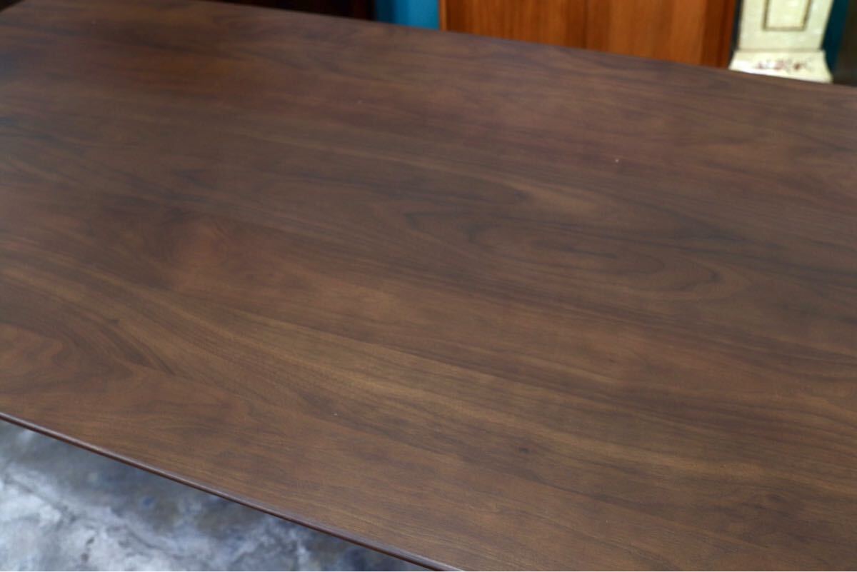 GMIS266○FUJI FURNITURE / 冨士ファニチア Koti コティ ダイニングテーブル 食卓テーブル ウォールナット ウレタン モダン 定価約53.3万