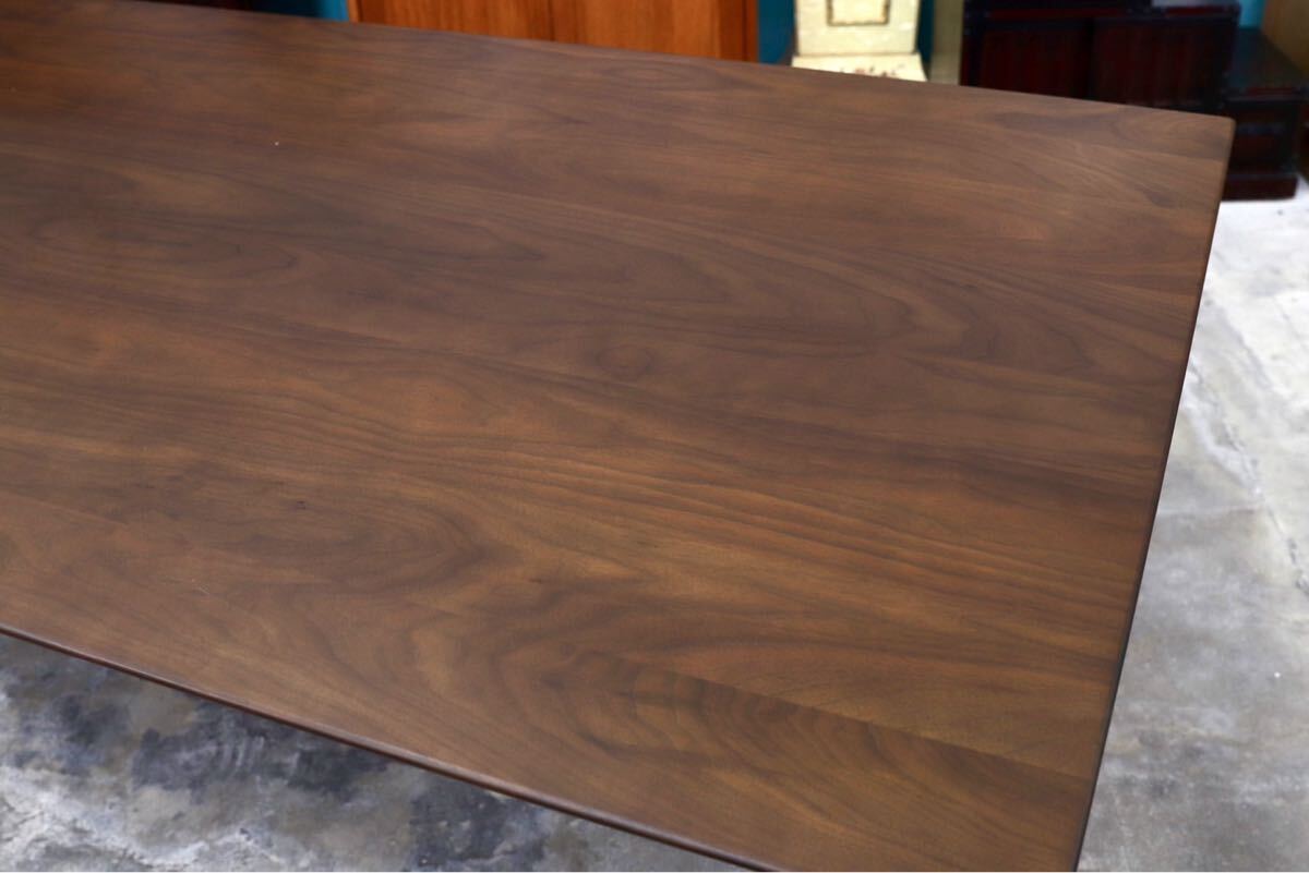 GMIS266○FUJI FURNITURE / 冨士ファニチア Koti コティ ダイニングテーブル 食卓テーブル ウォールナット ウレタン モダン 定価約53.3万