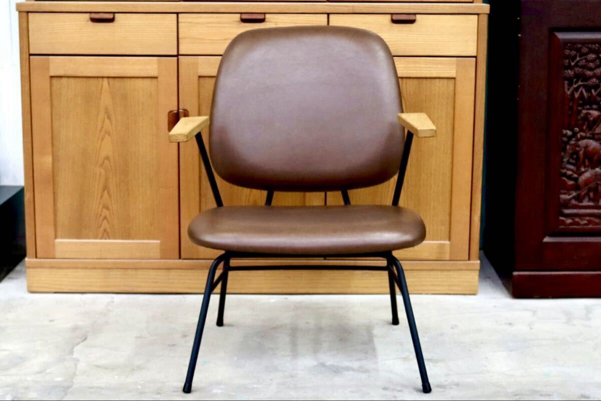 GMIK663B○Knot antiques / ノットアンティークス CRASH GATE クラッシュゲート ABOCK アボックラウンジチェア ミッドセンチュリー