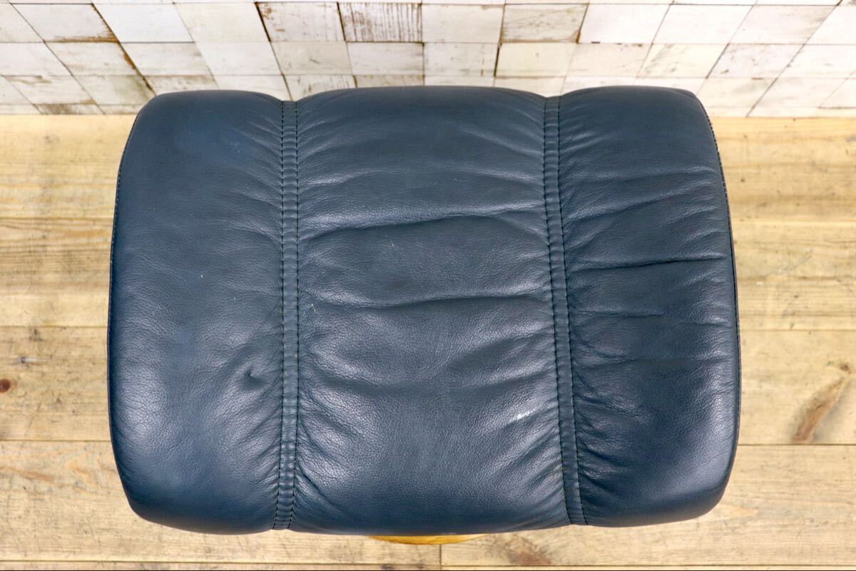 GMJS351〇EKORNES / エコーネス オットマン フットスツール 本革 北欧 ノルウェー