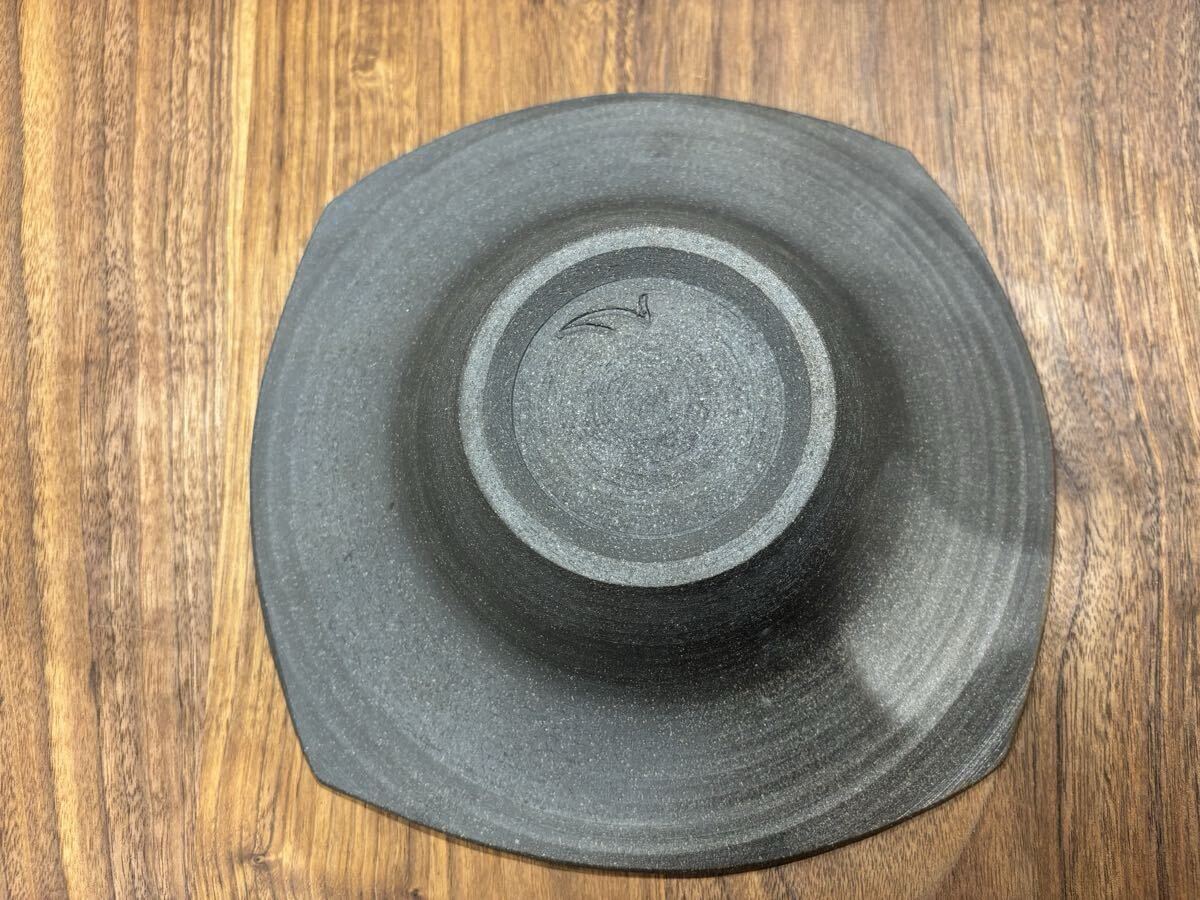 GMIO79○市野悟窯 丹波焼 深皿 伝統工芸品 陶器 丹波篠山 未使用