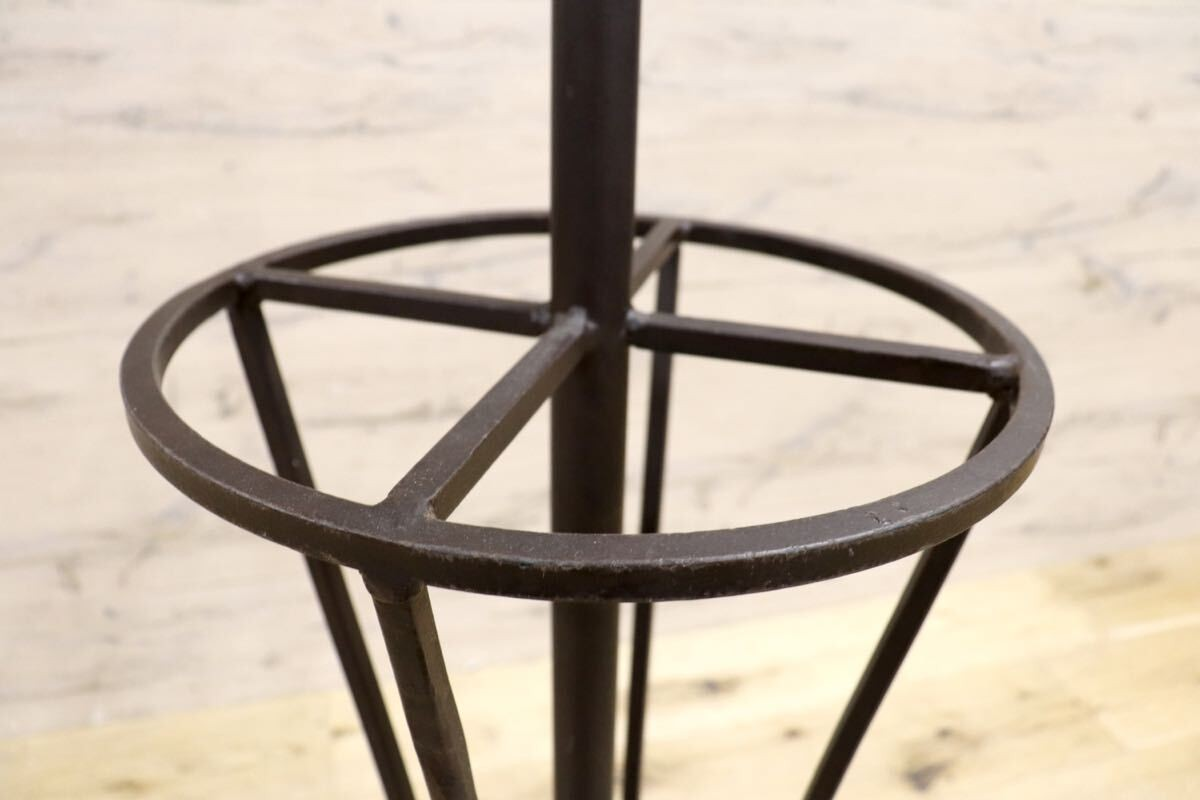 GMIK565○アンティーク調 ポールハンガー アイアン コートハンガー ハンガーラック 傘立て 帽子掛け ヴィンテージ フレンチシック