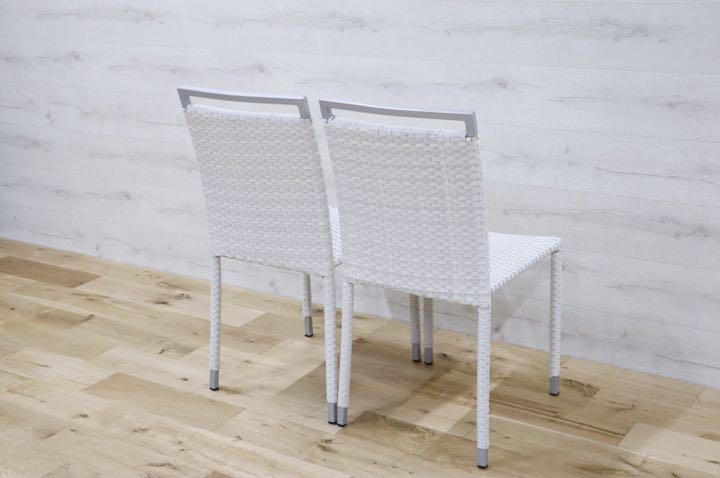 GMDNM78U○CHERRY FURNITURE / チェリー 桜屋工業 ダイニングチェア 椅子 リビング ガーデン兼用 展示未使用品 2脚セット