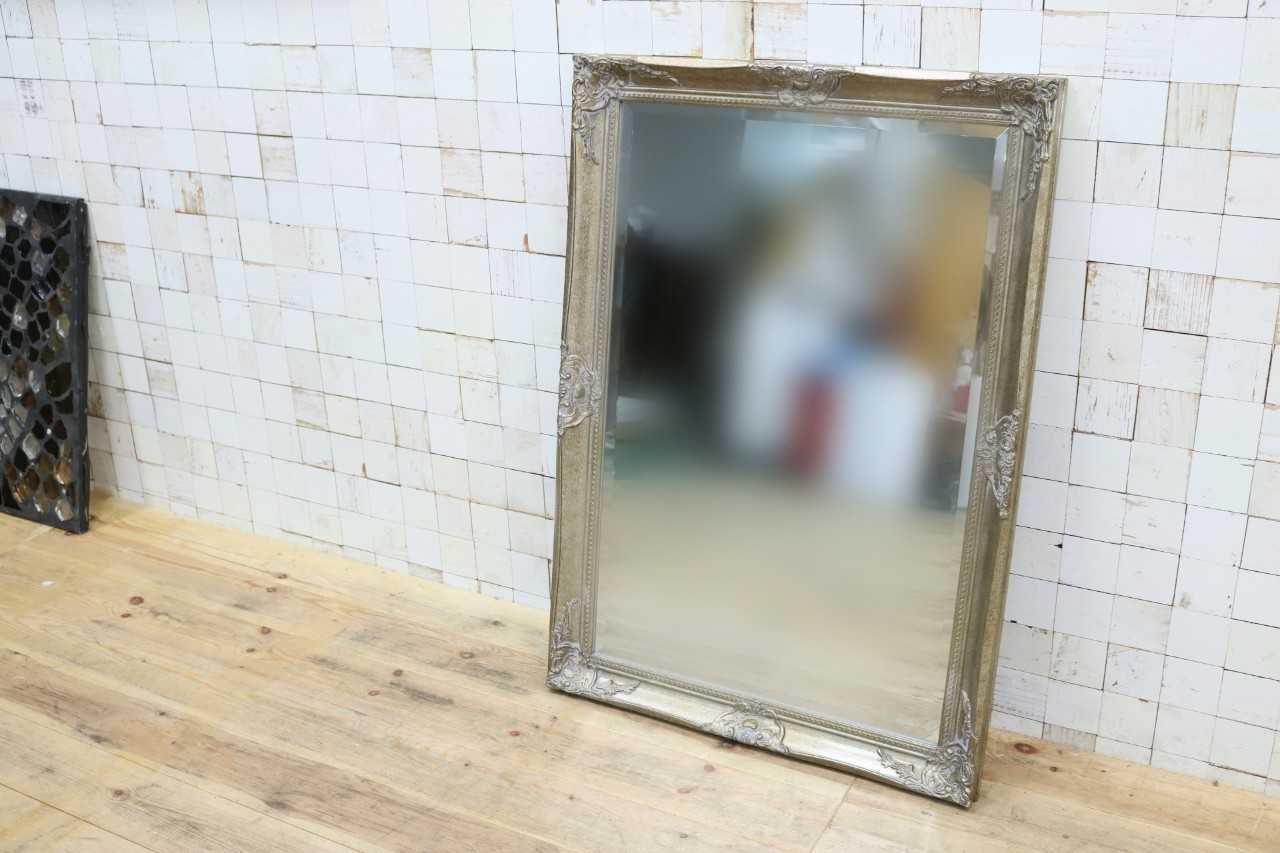 GMIK750A○ウォールミラー 壁掛け鏡 姿見 壁掛けミラー 全身鏡 立て掛けミラー 鏡 アンティーク調 未使用B品