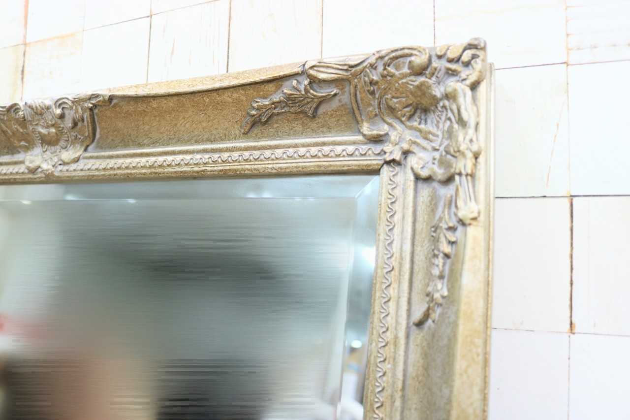 GMIK750A○ウォールミラー 壁掛け鏡 姿見 壁掛けミラー 全身鏡 立て掛けミラー 鏡 アンティーク調 未使用B品