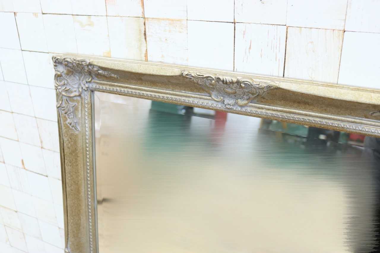 GMIK750B○ウォールミラー 壁掛け鏡 姿見 壁掛けミラー 全身鏡 立て掛けミラー 鏡 アンティーク調 未使用B品