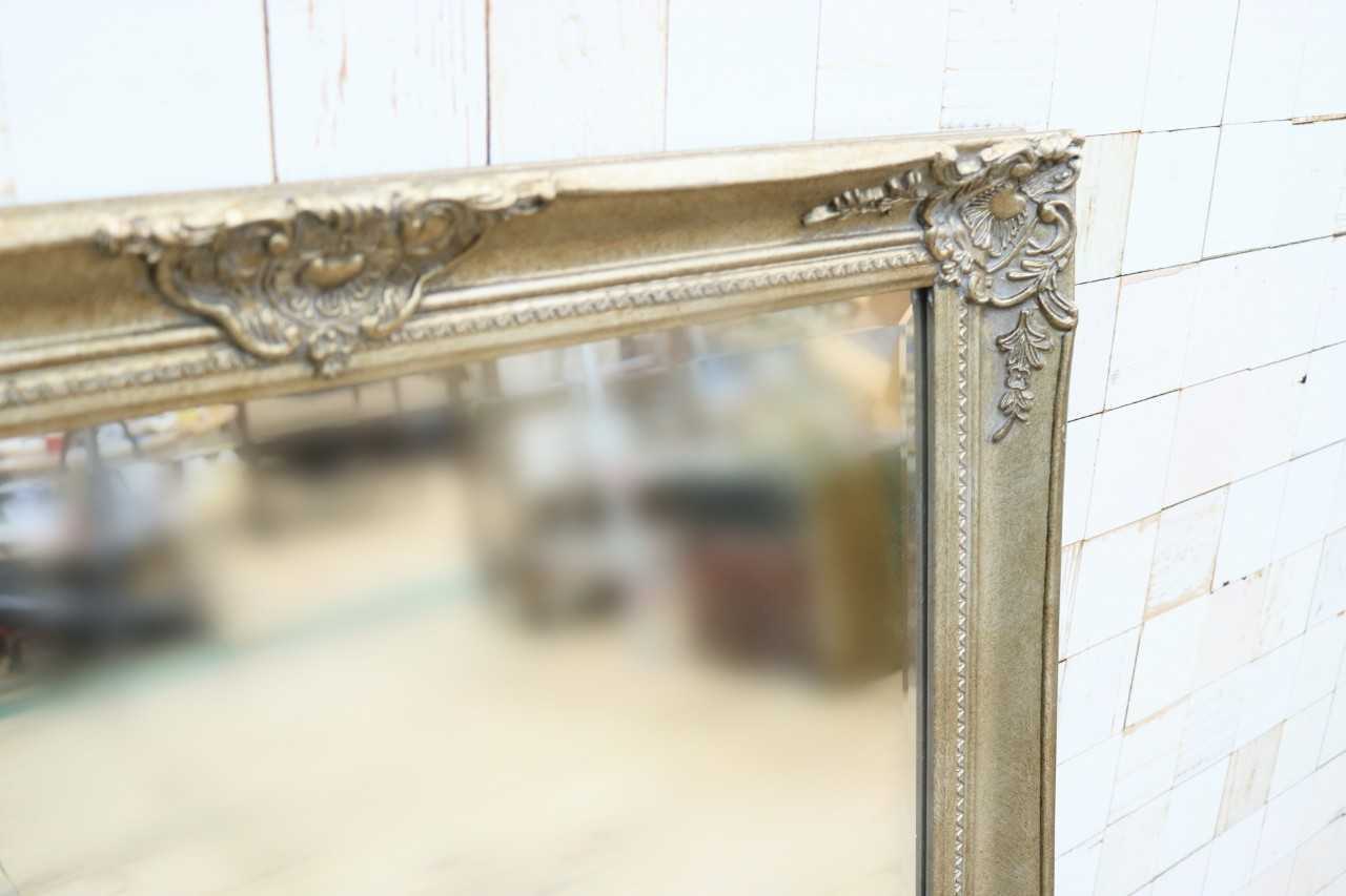 GMIK750C○ウォールミラー 壁掛け鏡 姿見 壁掛けミラー 全身鏡 立て掛けミラー 鏡 アンティーク調 未使用B品