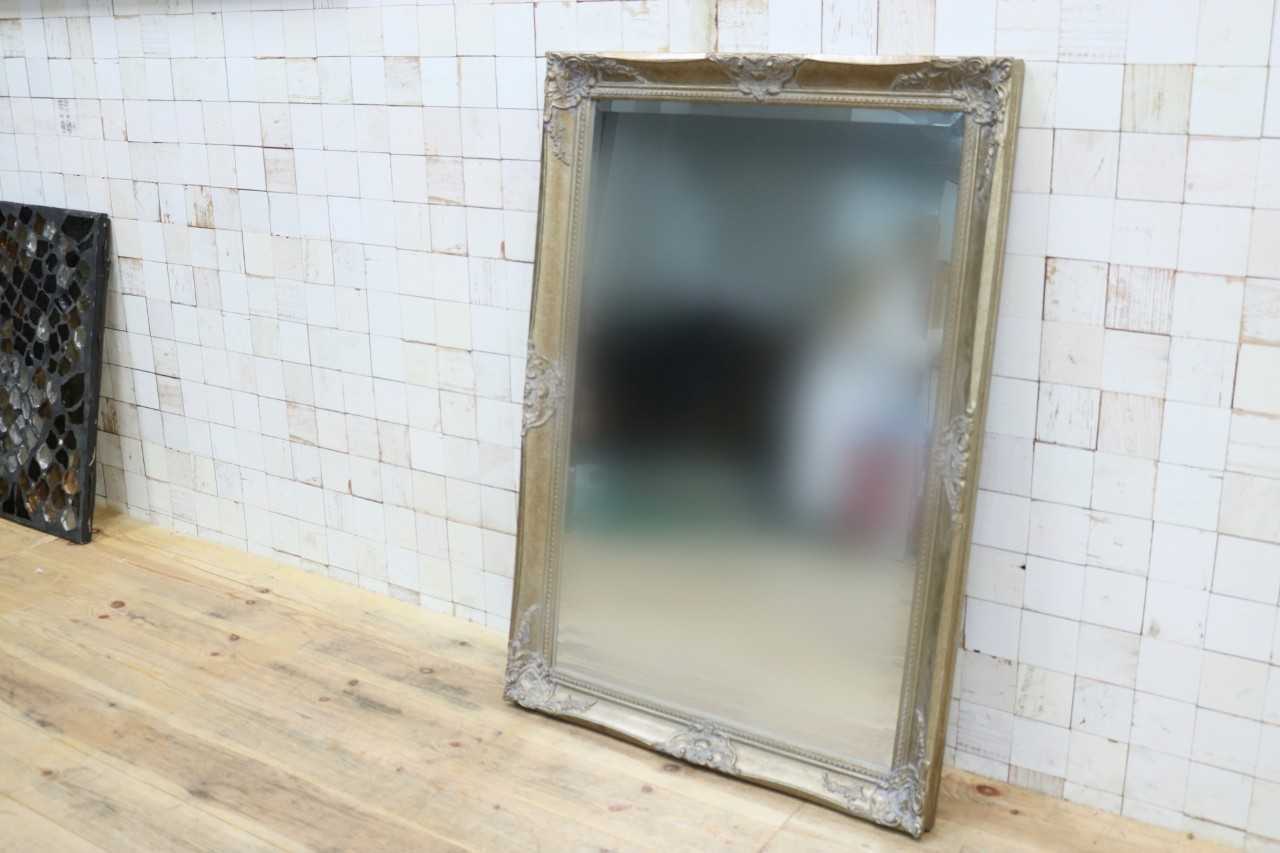 GMIK750D○ウォールミラー 壁掛け鏡 姿見 壁掛けミラー 全身鏡 立て掛けミラー 鏡 アンティーク調 未使用B品