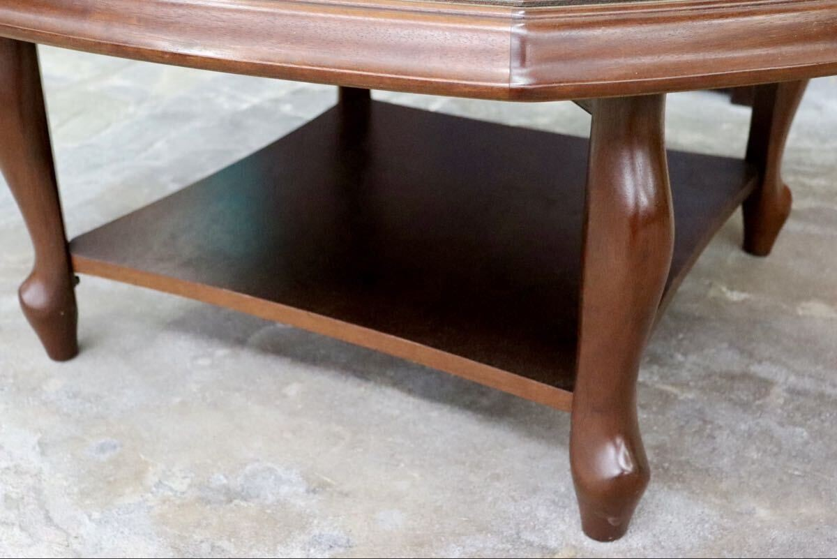 GMIH229○maruni / マルニ オールドマルニ ベルサイユ 猫足 センターテーブル サイドテーブル ローテーブル リビングテーブル 花台 レトロ