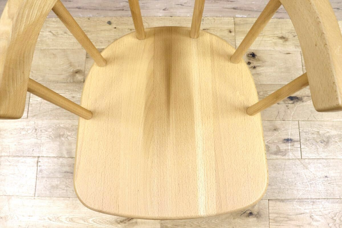 GMIH263E○KINOSHITA / キノシタ calore ダイニングチェア 2脚セット セミアームチェア 椅子 シンプル ナチュラル 木製家具 北欧スタイル.