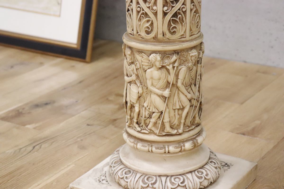 gmbk382 ○ 西洋 ローマ様式 花台 オブジェ アンティーク 什器 
