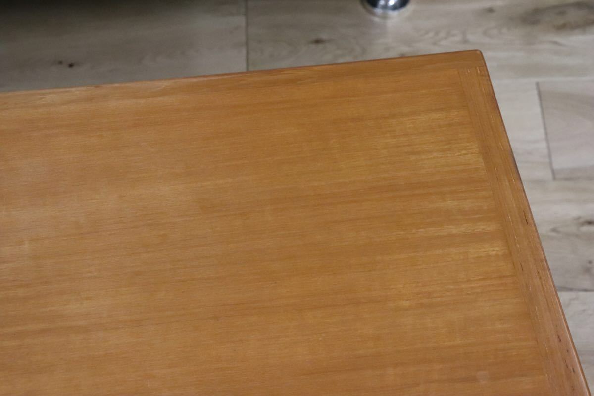 GMBK448○CHLOROS / クロロス 北欧 モダン チーク材 コーヒーテーブル センターテーブル リビングテーブル 定価約6万 美品