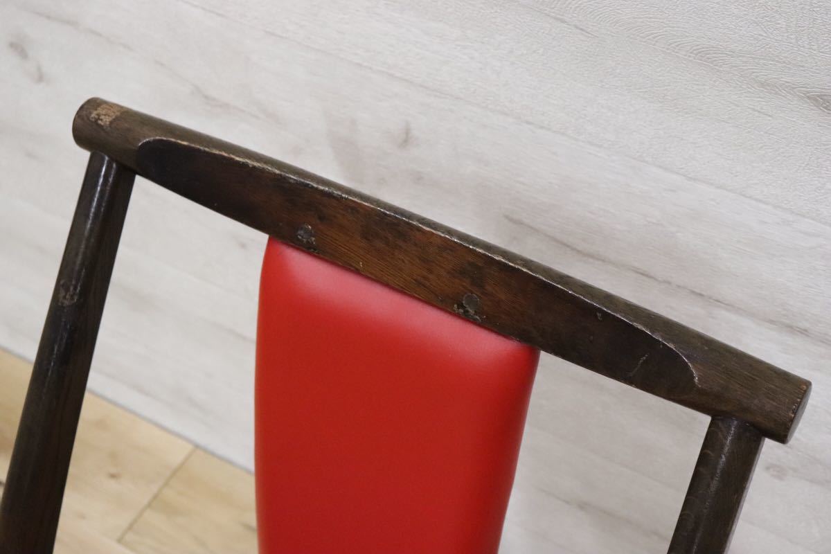 GMDKS247B ○ 年代物 レトロなサイドチェア アンティーク 椅子 チェア 古民家 カフェ ノスタルジック 木製 ビンテージ