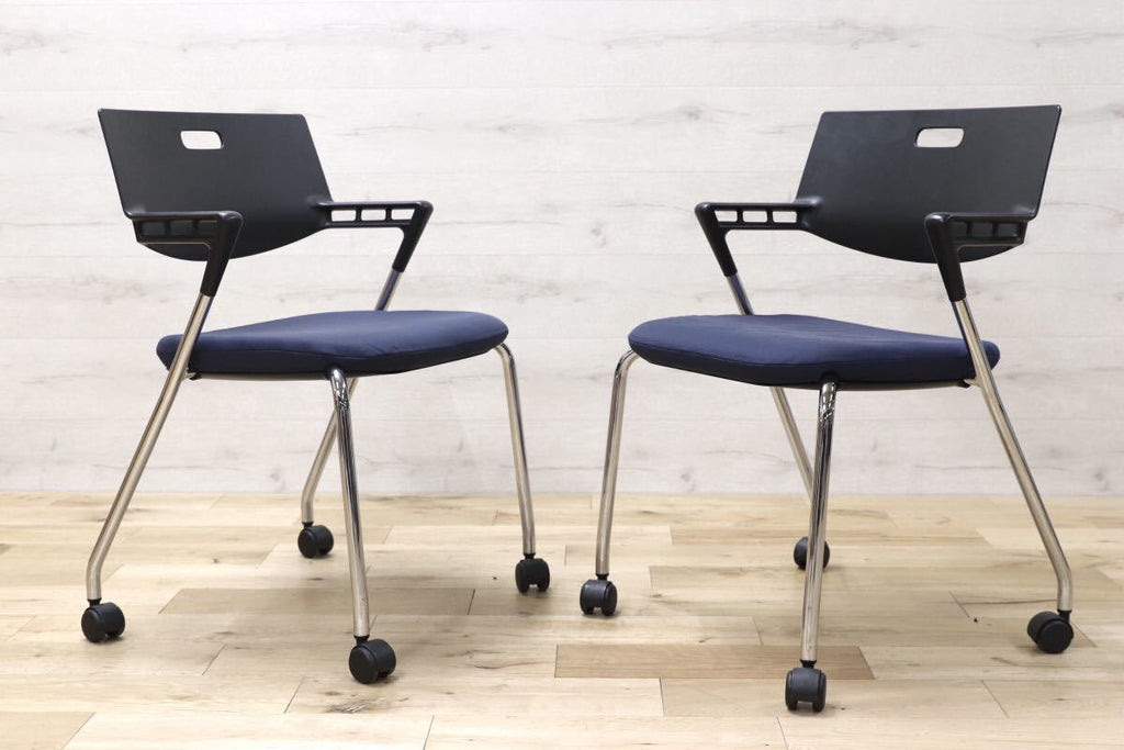 GMEH64E○Vitra / ヴィトラ スタッキングチェア 2脚セット 北欧 スイス 