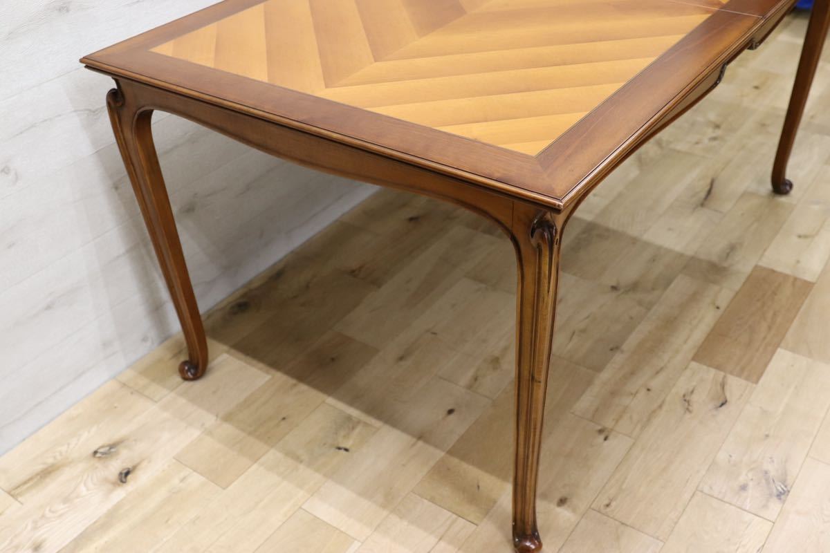 GMEK647○Medea / メデア ART41 ダイニングテーブル イタリア製 定価112万 クラシック 最高級 IDC大塚家具  アール・ヌーヴォー様式