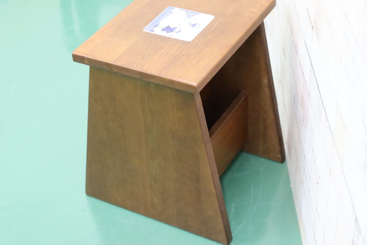 GMFT46○MORITA / モリタインテリア サイドテーブル 花台 飾り台 コンソール テーブル 木製 カントリー ラック
