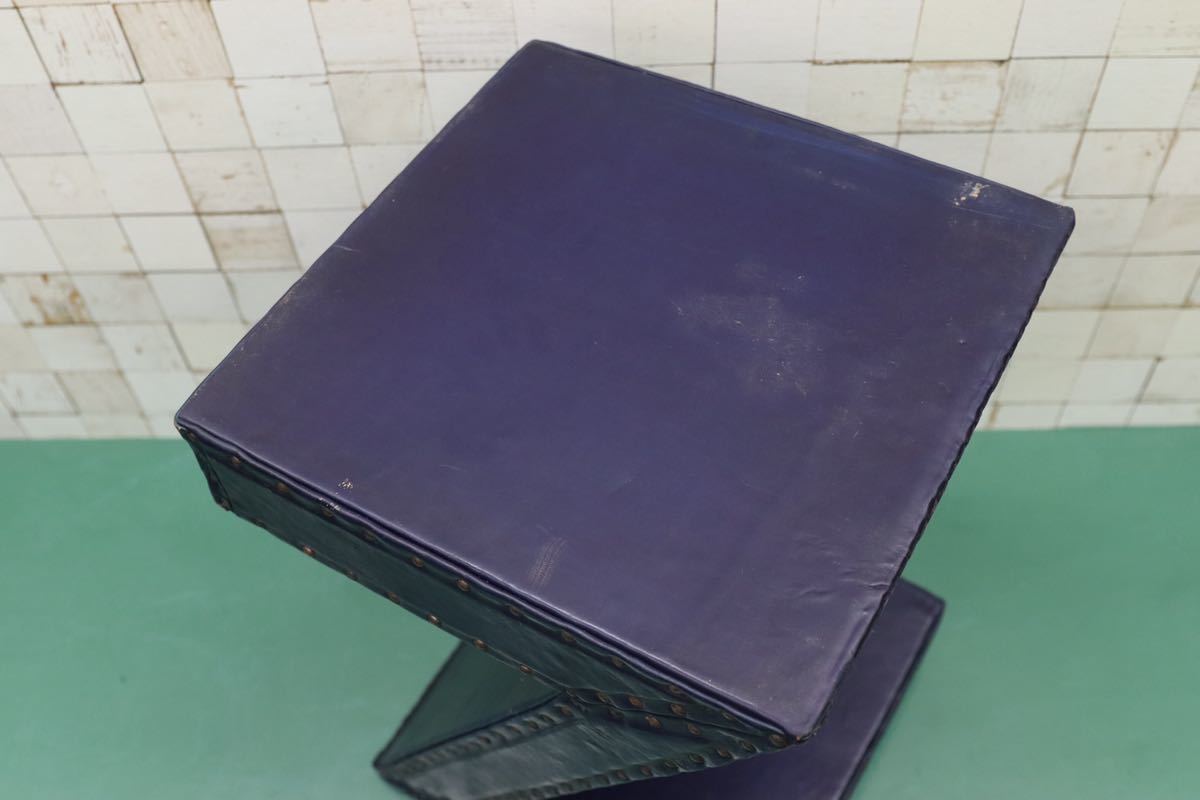 GMFT55B○イタリアモダン ジグザグ テーブル サイドテーブル 