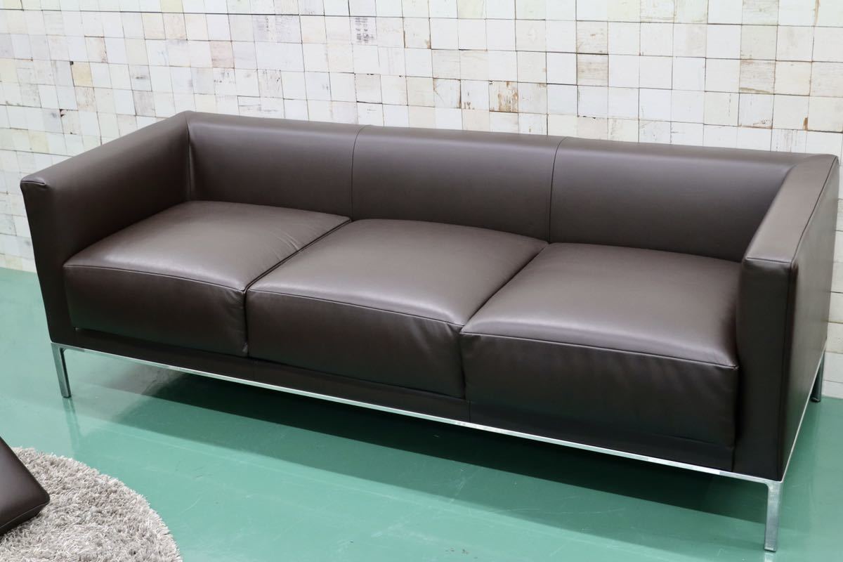 GMFN67○Cassina / カッシーナ GRAB グラブ 3人掛けソファ トリプル