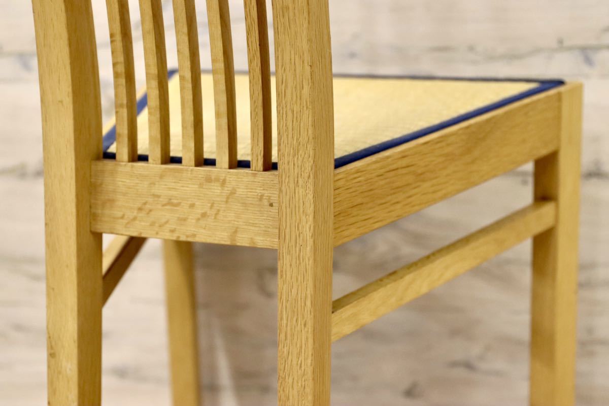 gmdh1 ○ nissin / 日進木工 アームチェア 4脚セット 椅子 ダイ若干の誤差はご了承下さい