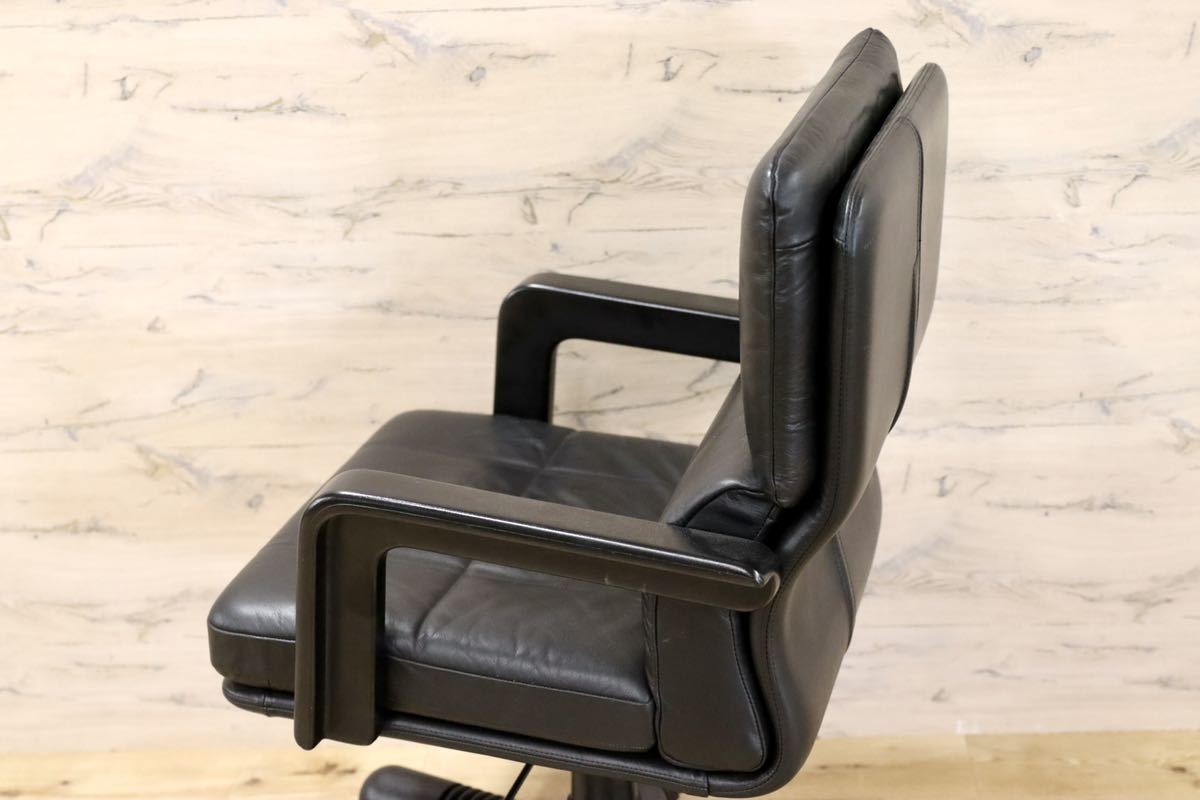 GMFK226A○i4Mariani / クアトロマリアーニ イタリア製 総革 デスクチェア 書斎椅子 高級 エグゼクティブチェア 定価約40万